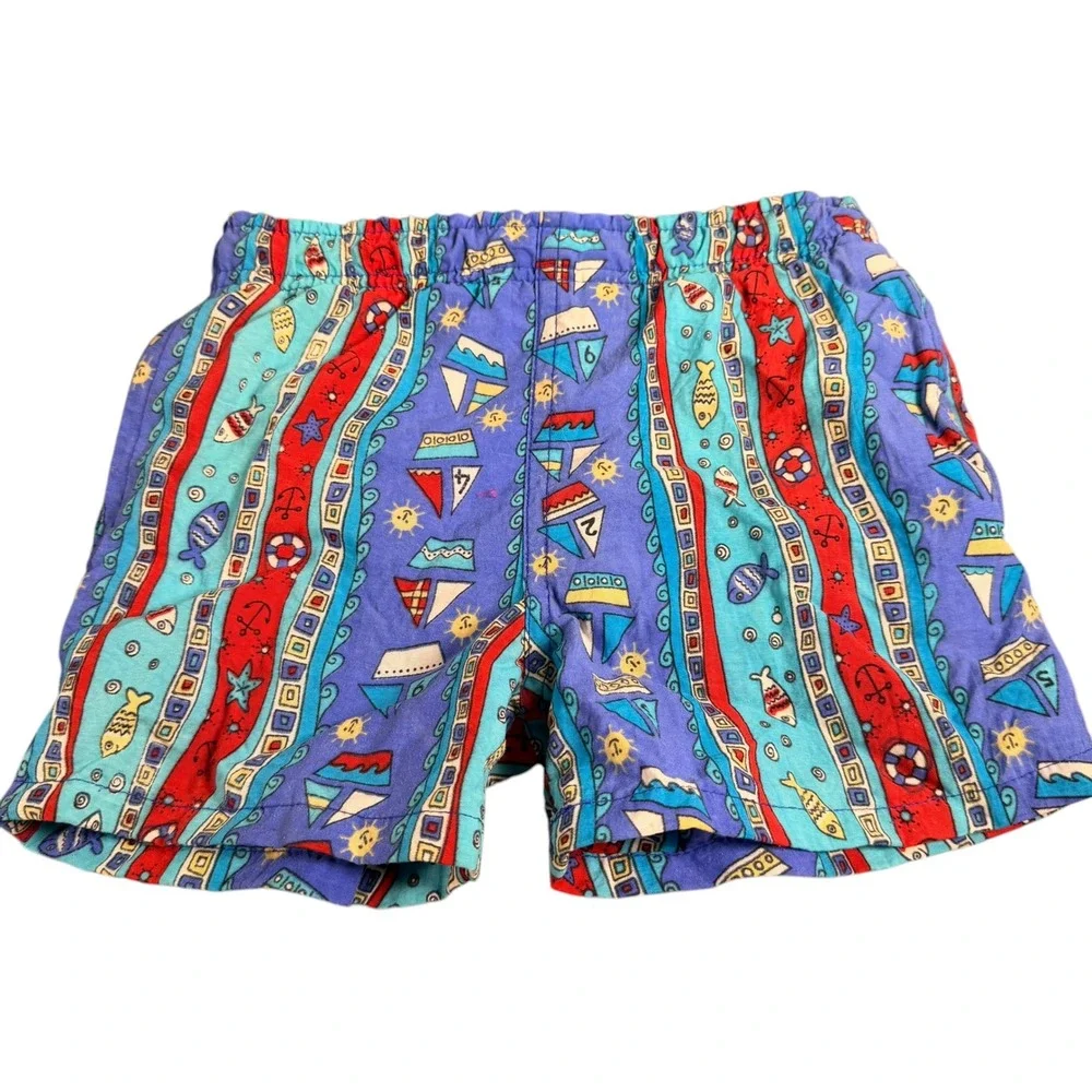 Vintage OshKosh Bgosh and Gap Boys Swim Trunks Shorts Lot of 3 Size 3T 90s